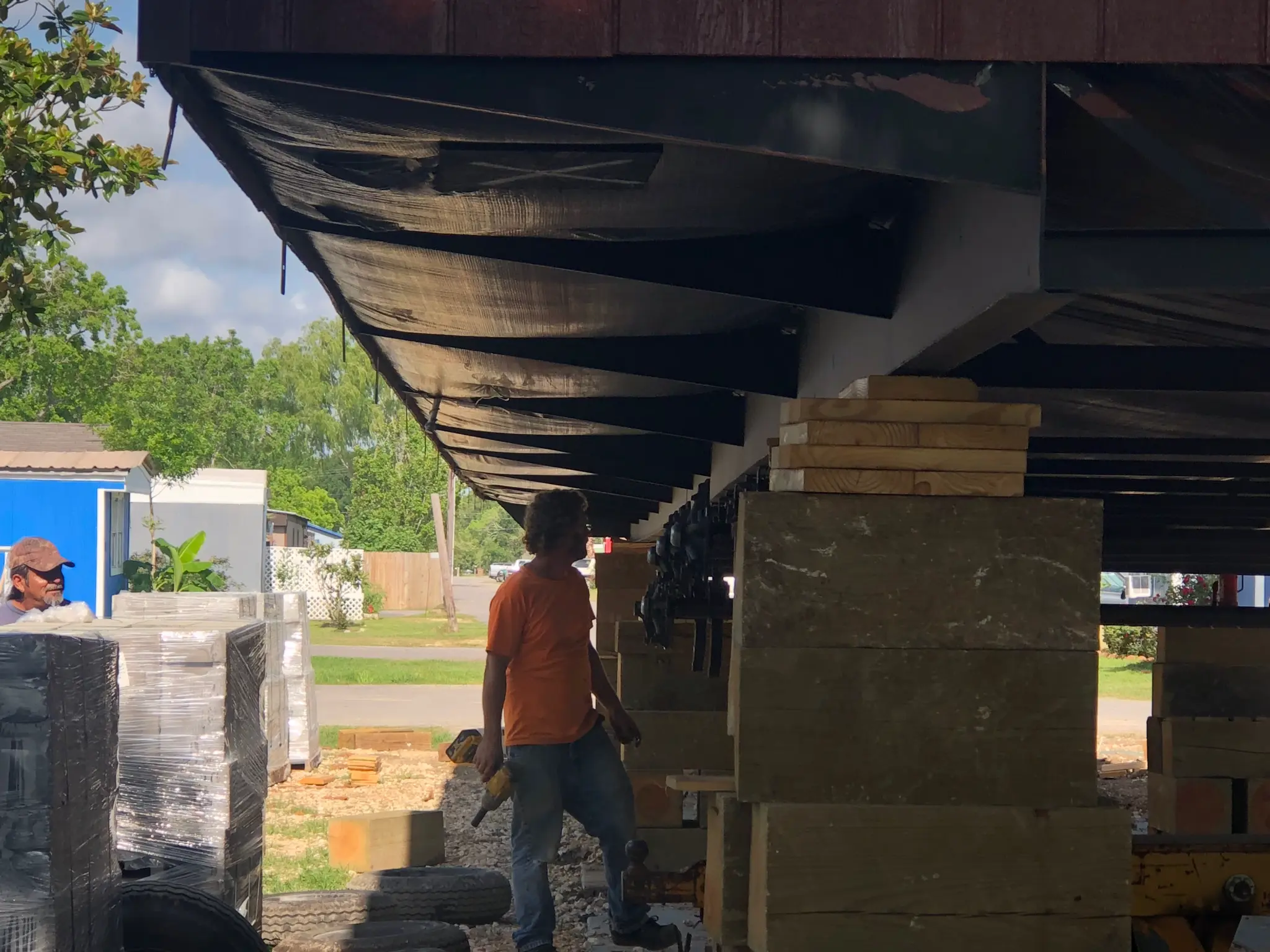 Mobile Home Leveling